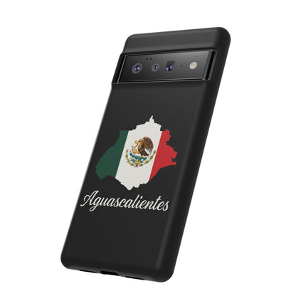 Aguascalientes Mexico Flag Map Phone Case | Mexican American Pride Tough Case for iPhone & Samsung