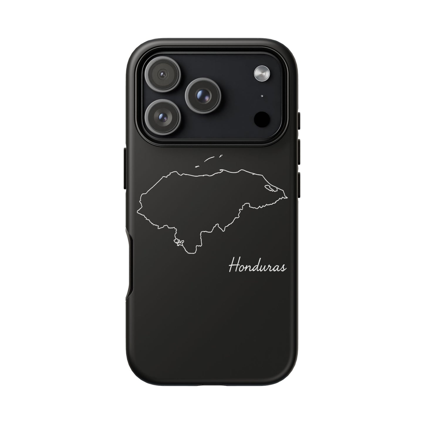 Honduras Outline Phone Case – Minimal Country Map Tough Case (iPhone, Samsung, Pixel)