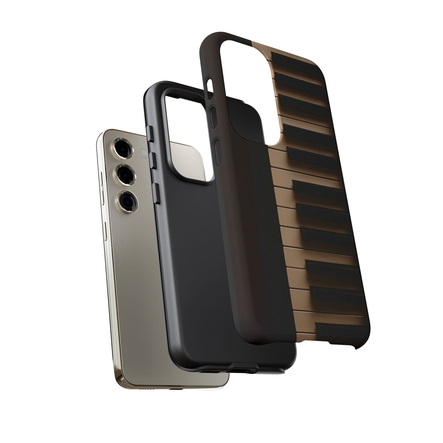 Piano Phone Case – Piano Keyboard Tough Case for Musicians (iPhone, Samsung, Pixel)