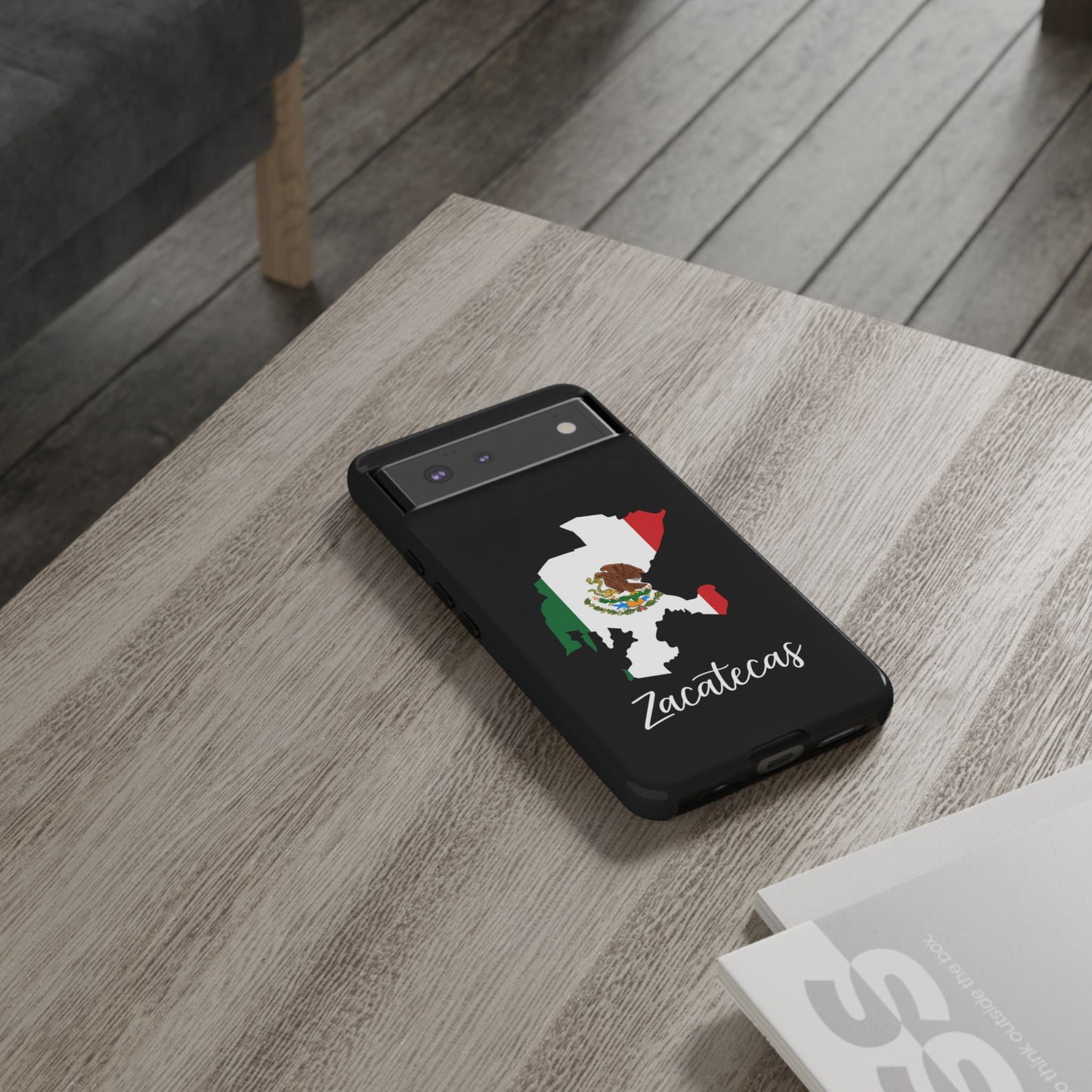 Zacatecas Mexico Flag Map Phone Case | Mexican American Pride Tough Case for iPhone & Samsung