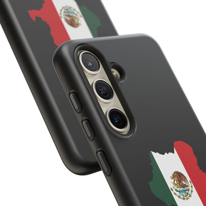 Durango Mexico Flag Map Phone Case | Mexican American Pride Tough Case for iPhone & Samsung