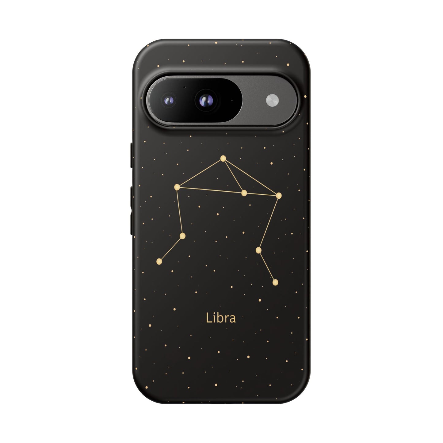 Libra Zodiac Constellation Phone Case – Luxe Gold Celestial Cover