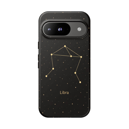 Libra Zodiac Constellation Phone Case – Luxe Gold Celestial Cover