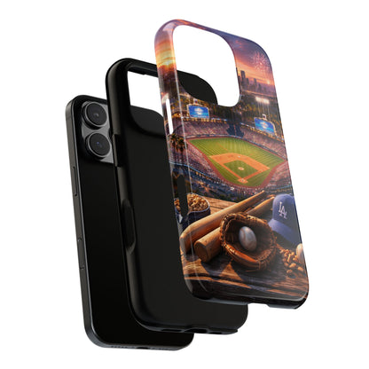 Baseball Sunset Stadium Phone Case LA Game Day Sports Aesthetic Case