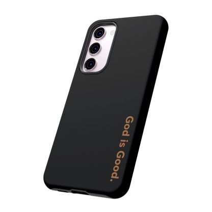 God Is Good Phone Case Minimal Aesthetic Christian Tough Cover