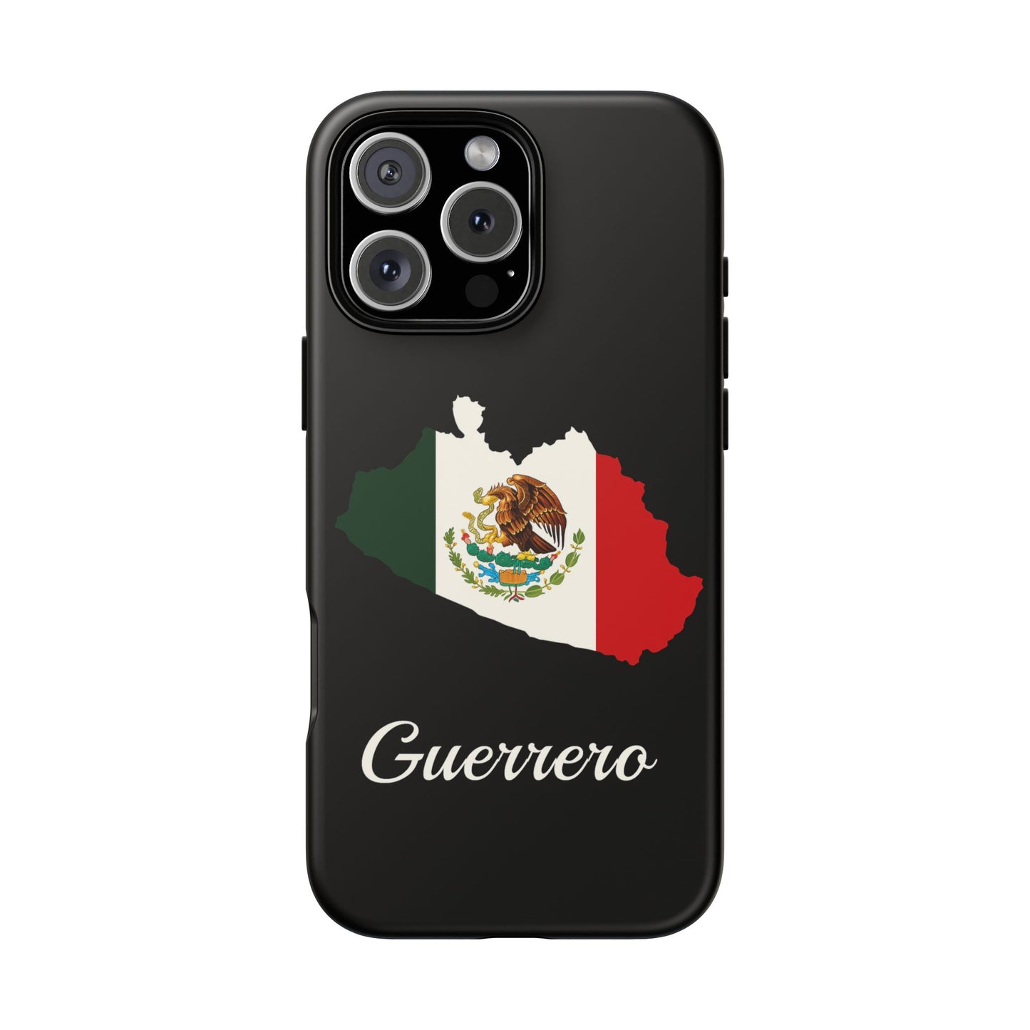 Guerrero Mexico Flag Map Phone Case | Mexican American Pride Tough Case for iPhone & Samsung