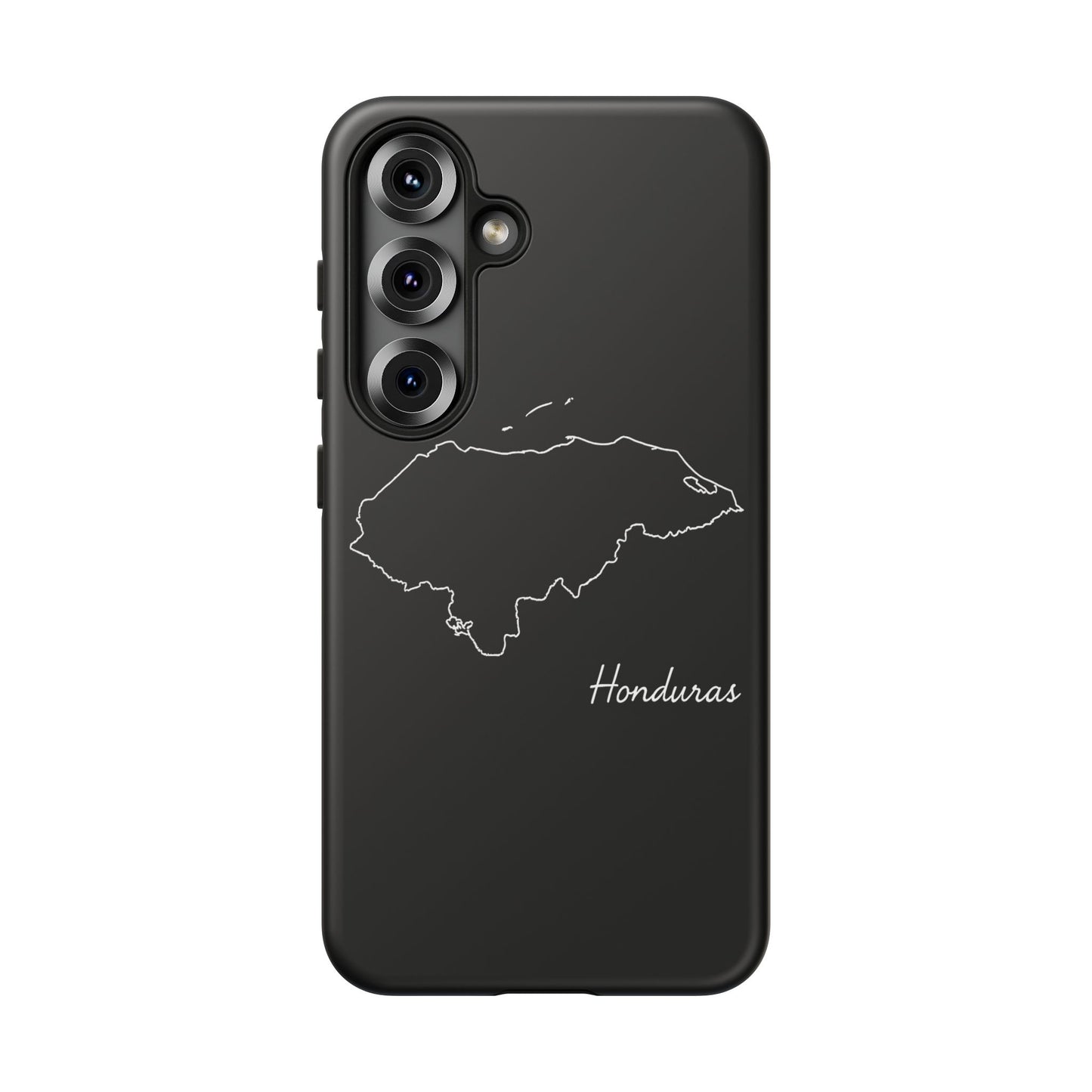 Honduras Outline Phone Case – Minimal Country Map Tough Case (iPhone, Samsung, Pixel)