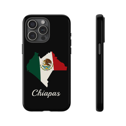 Chiapas Mexico Flag Map Phone Case | Mexican American Pride Tough Case for iPhone & Samsung