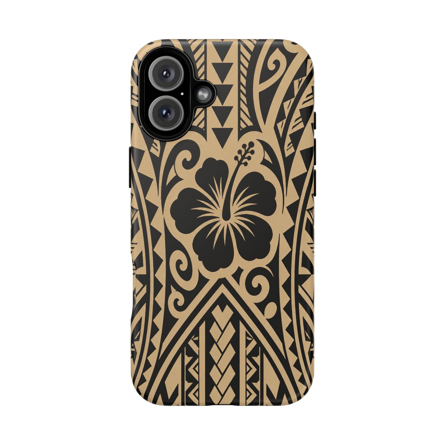 Polynesian Tribal Hawaiin Hibiscus Phone Case for iPhone Samsung Galaxy