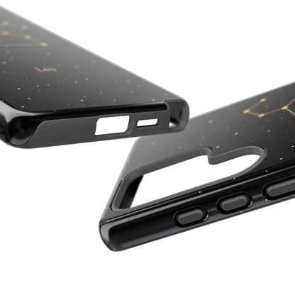 Leo Zodiac Constellation Phone Case – Luxe Gold Celestial Cover