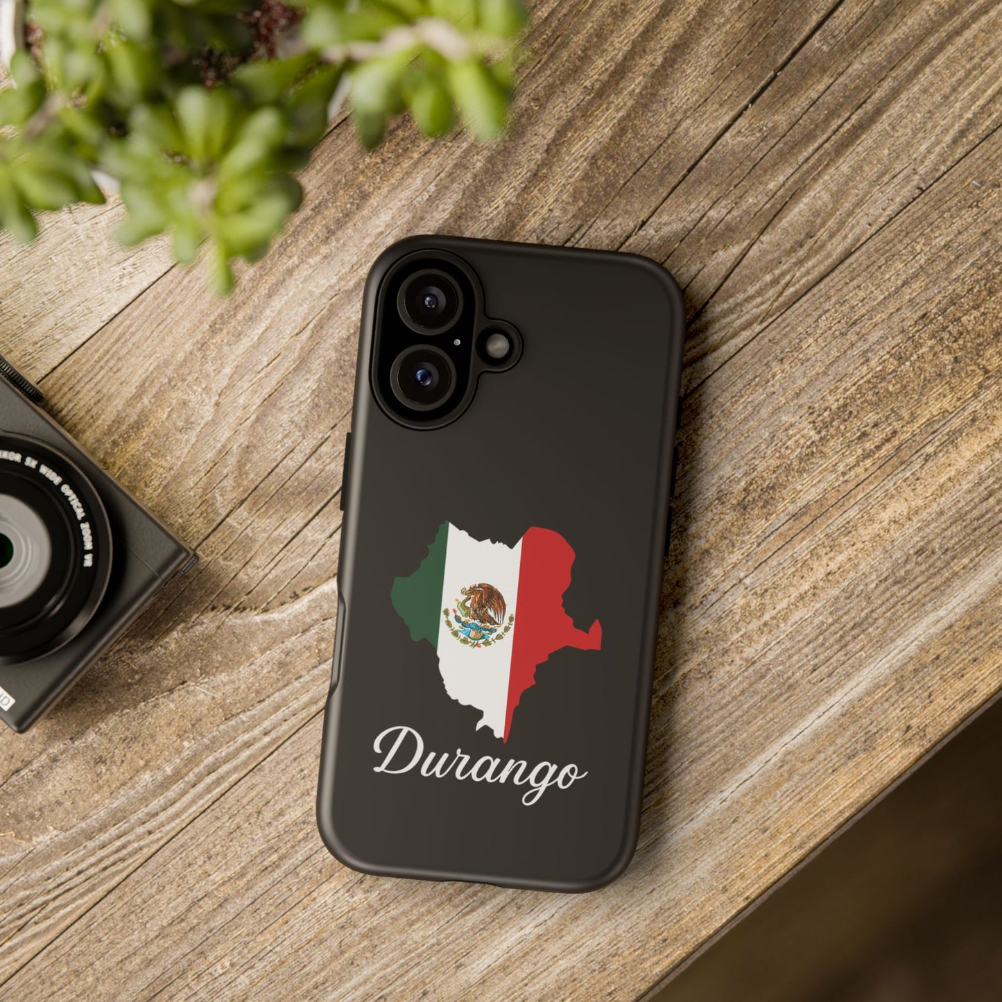 Durango Mexico Flag Map Phone Case | Mexican American Pride Tough Case for iPhone & Samsung