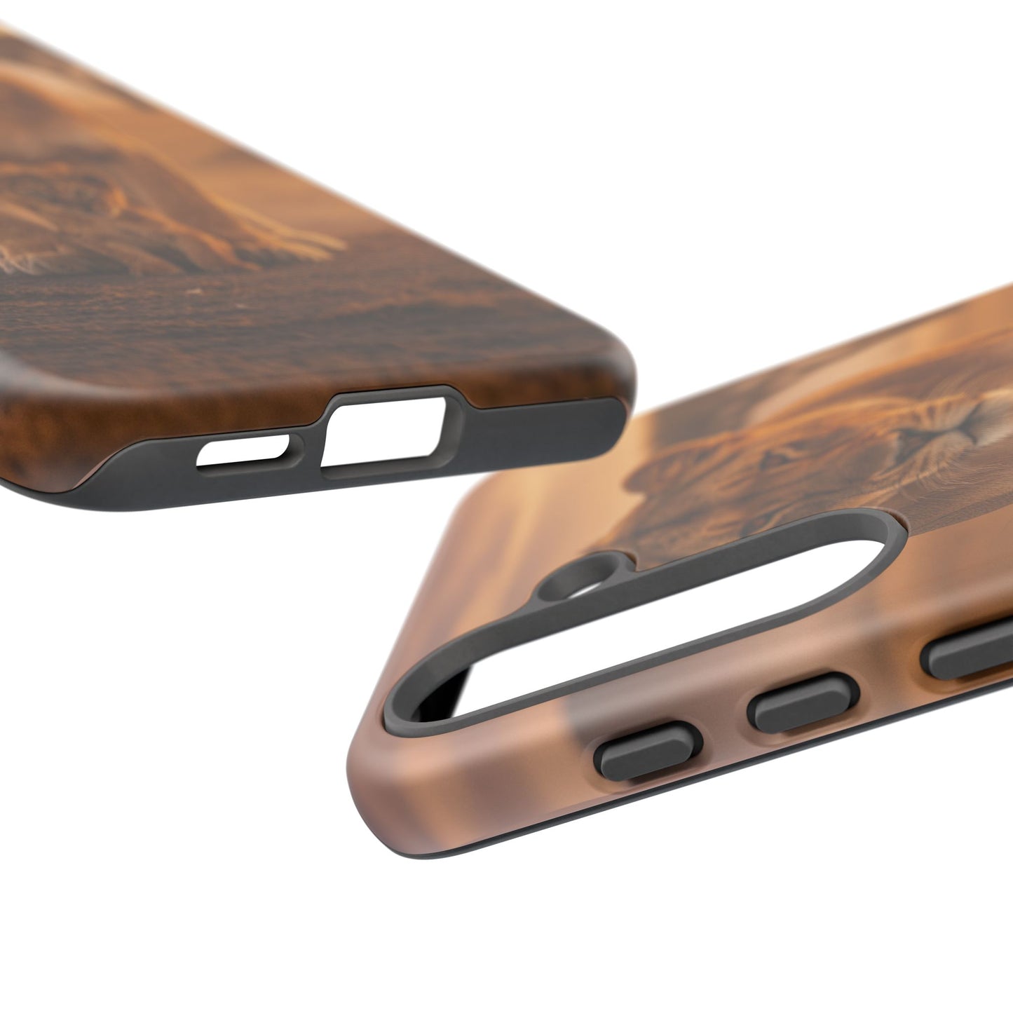 Lioness & Cub Phone Case | Safari Wildlife Tough Case for iPhone & Samsung