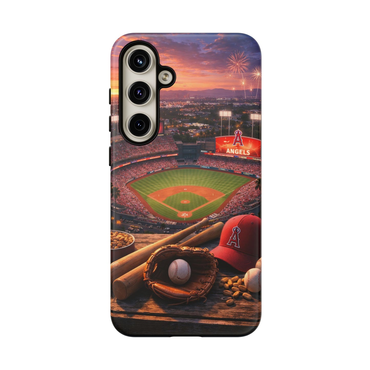 Baseball Stadium Phone Case Sports Fan Ballpark Game Day Tough Case