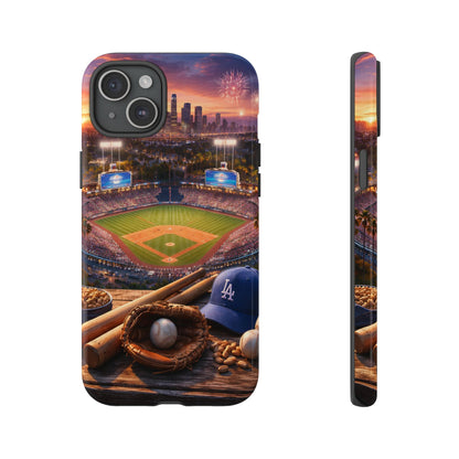 Baseball Sunset Stadium Phone Case LA Game Day Sports Aesthetic Case