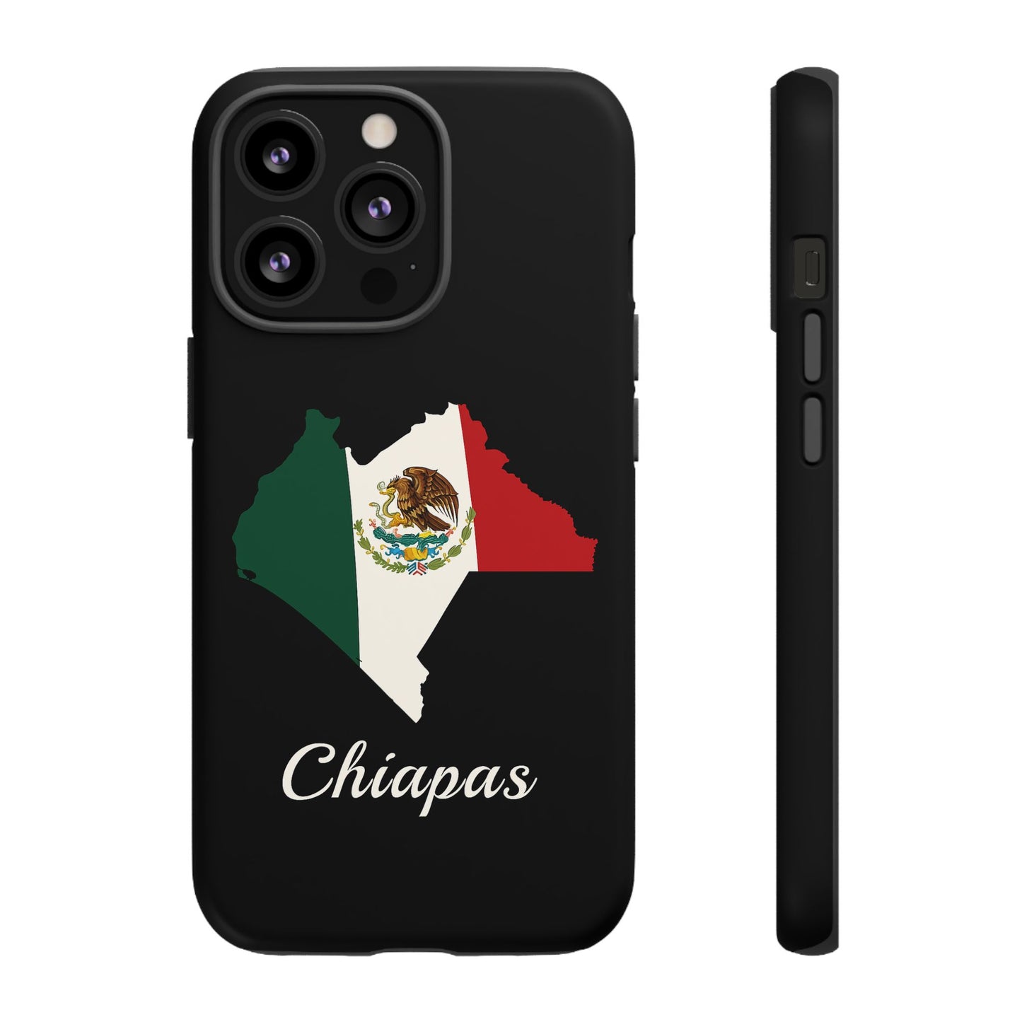 Chiapas Mexico Flag Map Phone Case | Mexican American Pride Tough Case for iPhone & Samsung