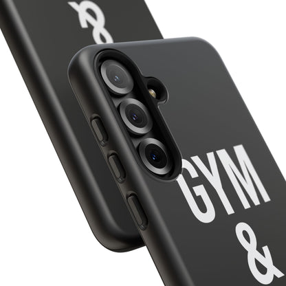Gym & Jesus Phone Case Christian Faith Workout Gym Motivation Case
