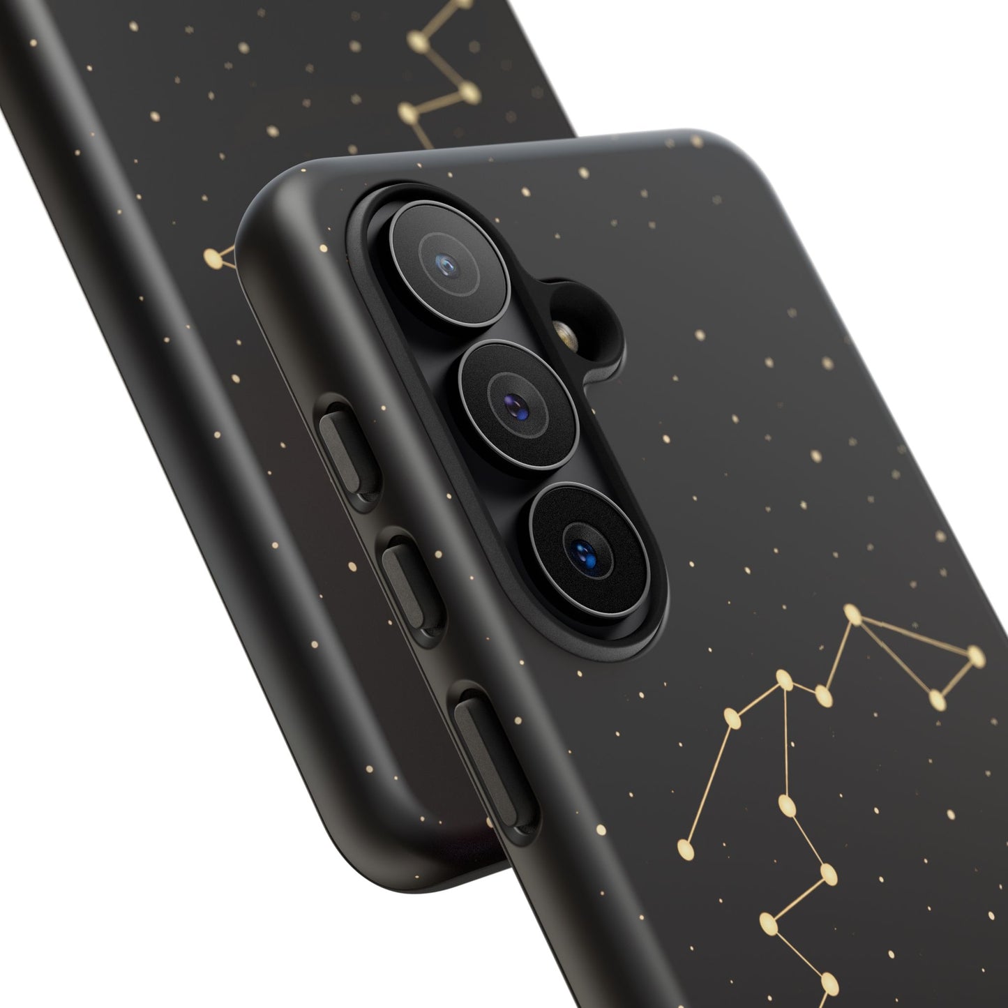 Aquarius Zodiac Constellation Phone Case – Luxe Gold Celestial Cover