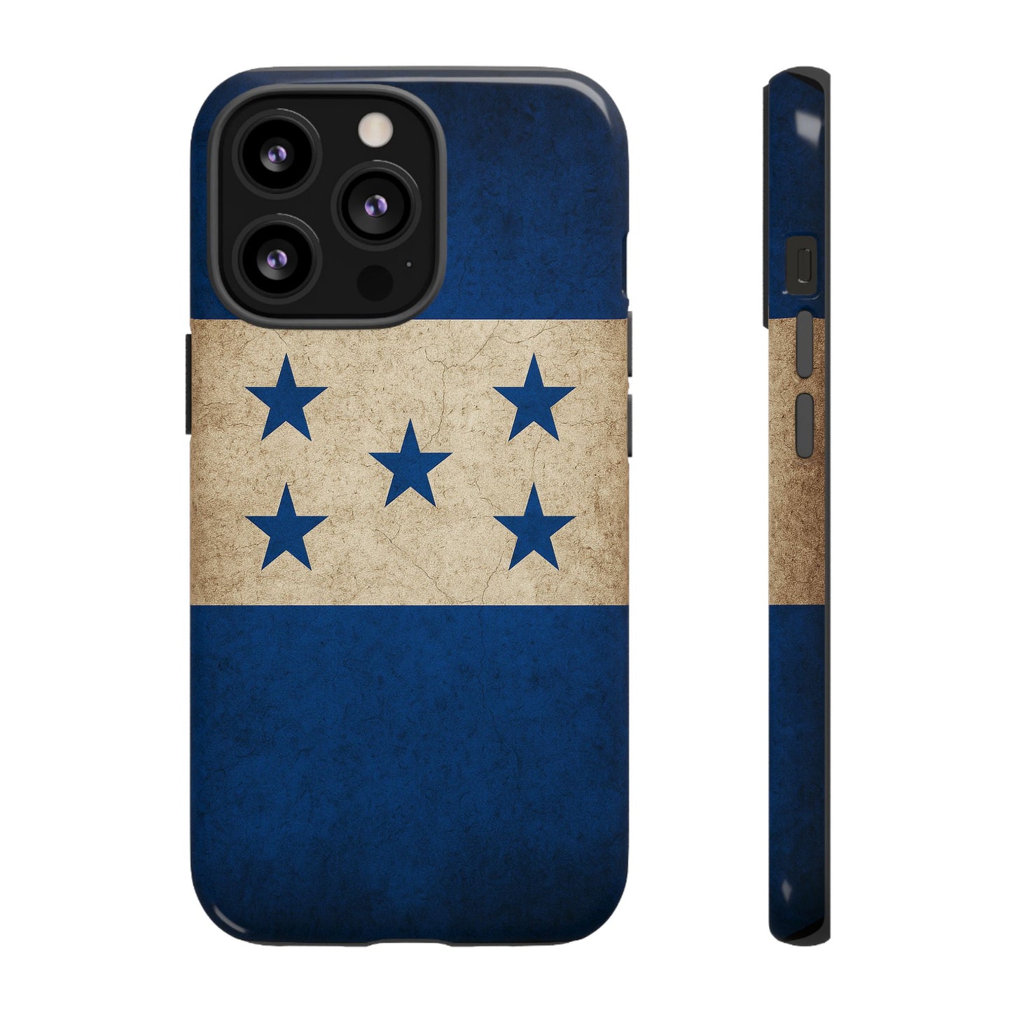 Honduras Flag Phone Case | Vintage Honduran Flag iPhone & Samsung Tough Protective Case