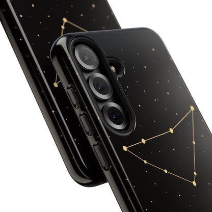 Capricorn Zodiac Constellation Phone Case – Luxe Gold Celestial Cover