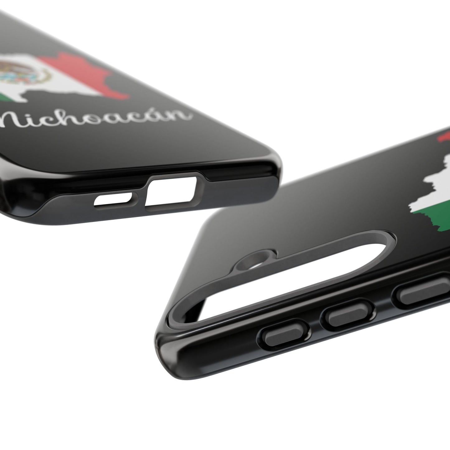 Michoacán Mexico Flag Map Phone Case | Mexican American Pride Tough Case for iPhone & Samsung