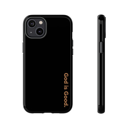 God Is Good Phone Case Minimal Aesthetic Christian Tough Cover