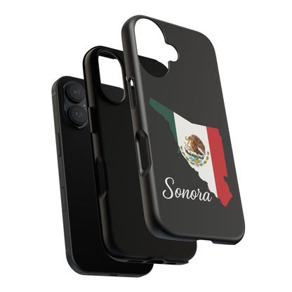 Sonora Mexico Flag Map Phone Case | Mexican American Pride Tough Case for iPhone & Samsung