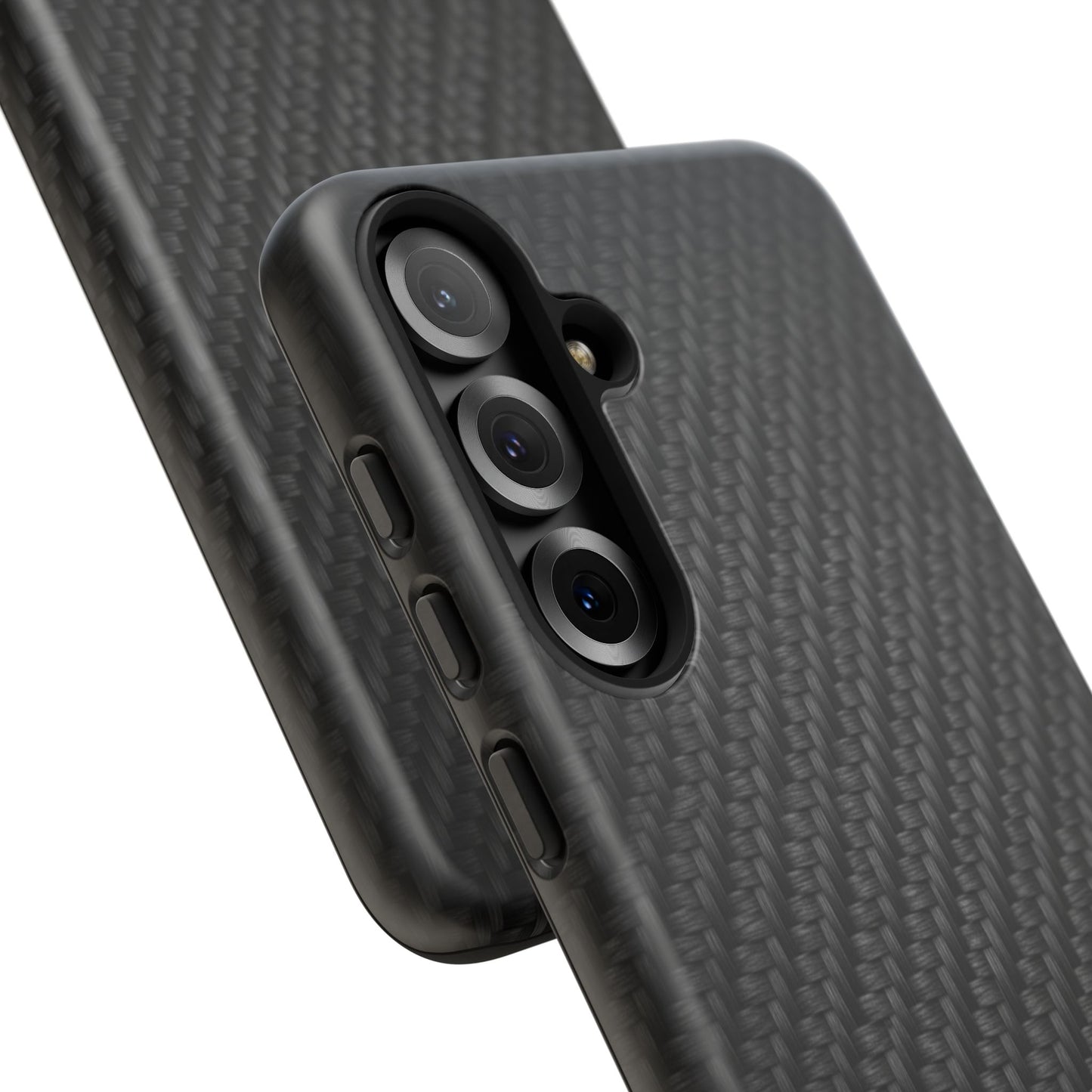 Carbon Fiber Inspired Phone Case – Rugged Slim Protective Tech Case for iPhone & Samsung