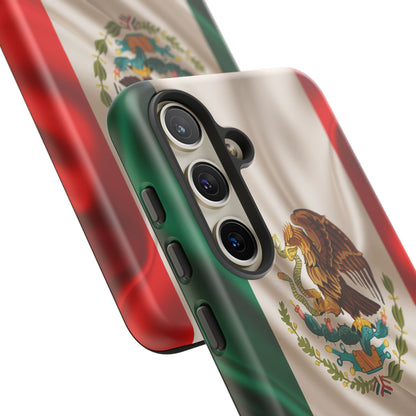 Mexico Flag Phone Case | Mexican Pride iPhone & Samsung Case | Tricolor Aesthetic Tough Protective Cover