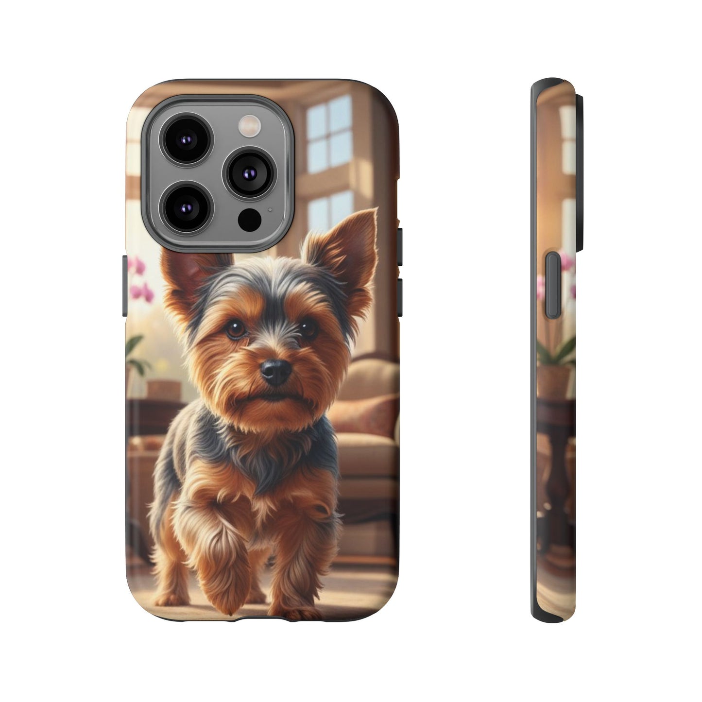 Yorkshire Terrier Phone Case – Cute Yorkie Puppy Tough Case (iPhone, Samsung, Pixel)