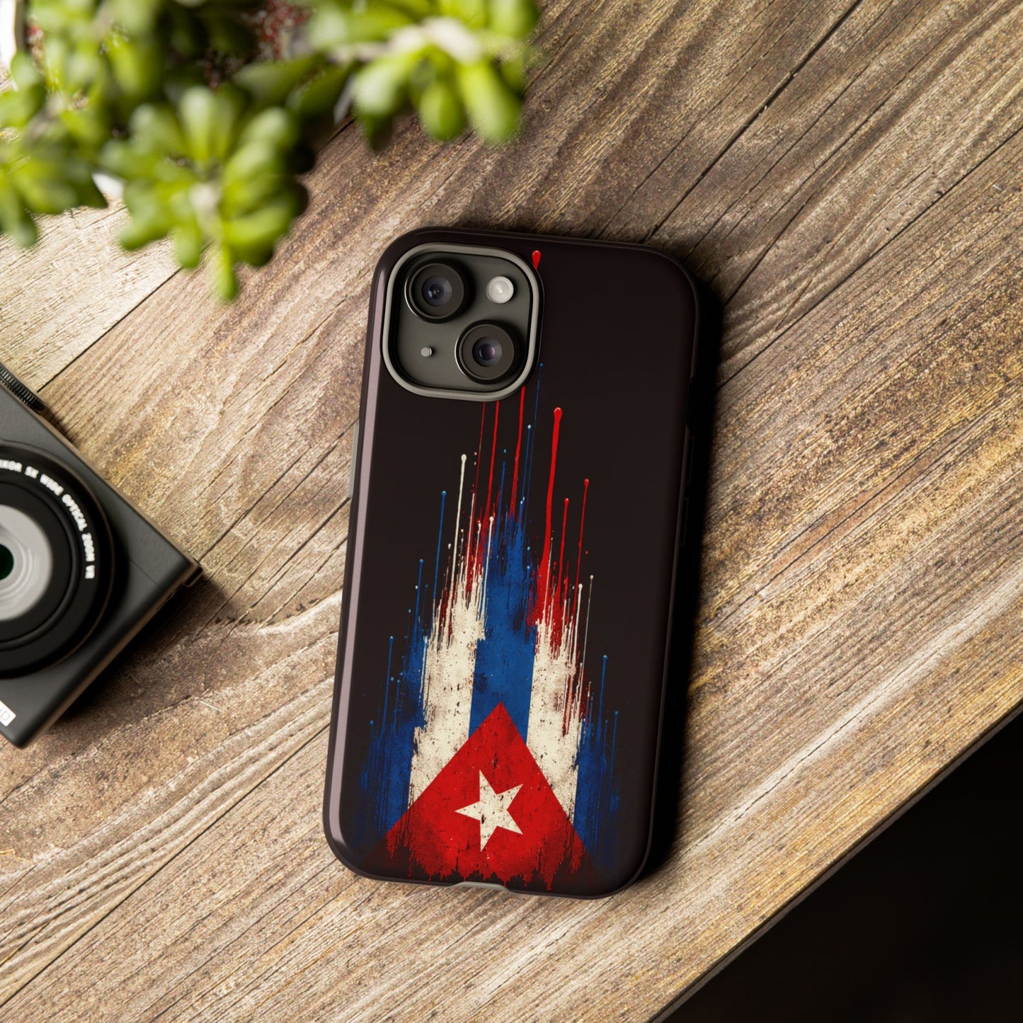 Cuban Flag Phone Case | Cuba Flag Tough Case | Patriotic Cuban Pride iPhone Samsung Protective Cover