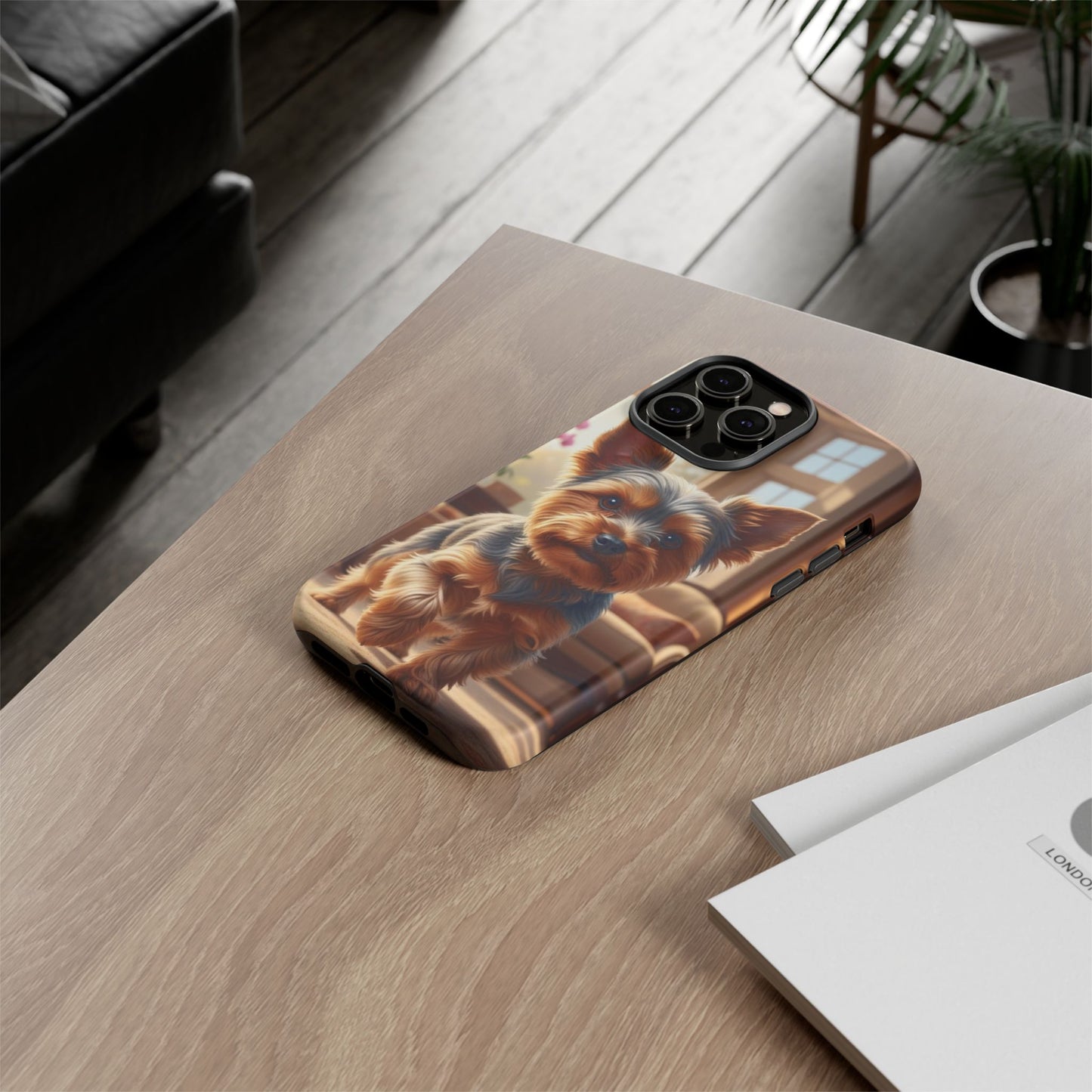 Yorkshire Terrier Phone Case – Cute Yorkie Puppy Tough Case (iPhone, Samsung, Pixel)