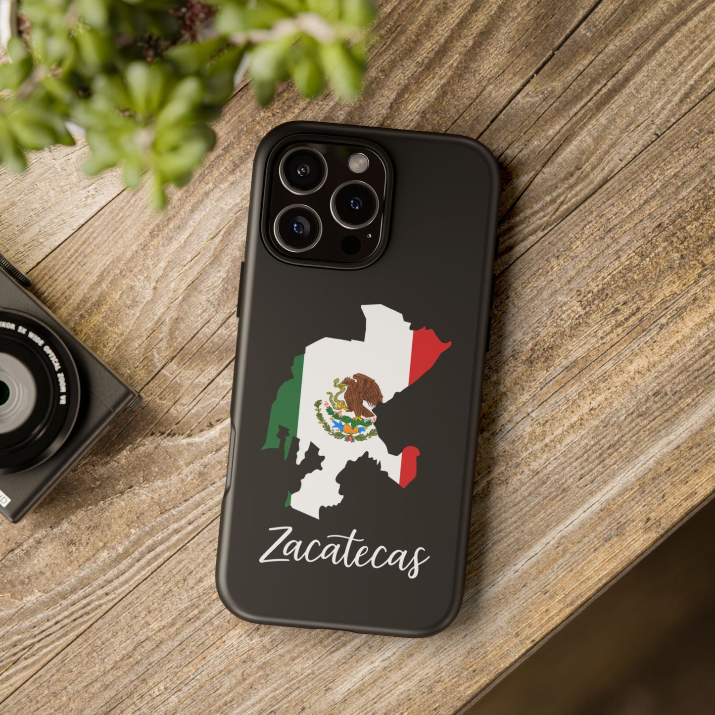 Zacatecas Mexico Flag Map Phone Case | Mexican American Pride Tough Case for iPhone & Samsung