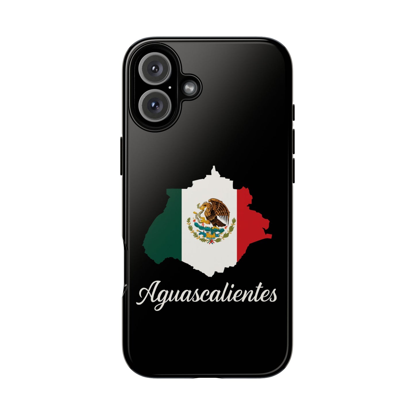 Aguascalientes Mexico Flag Map Phone Case | Mexican American Pride Tough Case for iPhone & Samsung