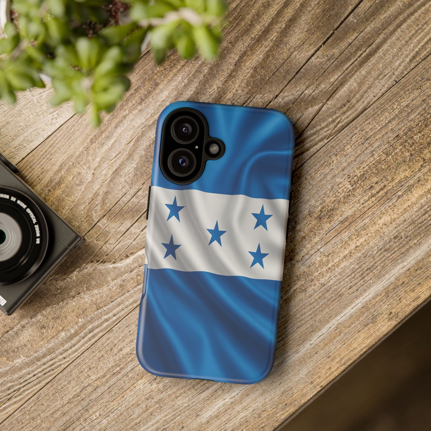 Honduras Flag Phone Case | Honduran Pride Blue & White Flag iPhone & Samsung Tough Protective Case
