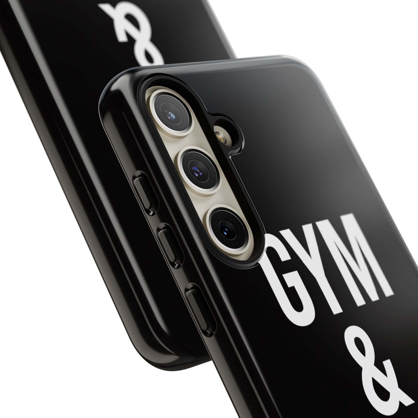 Gym & Jesus Phone Case Christian Faith Workout Gym Motivation Case