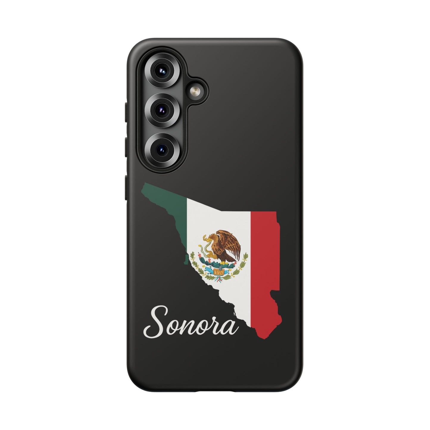Sonora Mexico Flag Map Phone Case | Mexican American Pride Tough Case for iPhone & Samsung