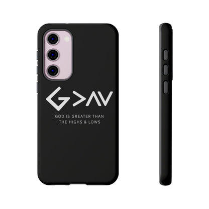 God Is Greater Than The Highs & Lows G>∧∨ Christian Phone Case