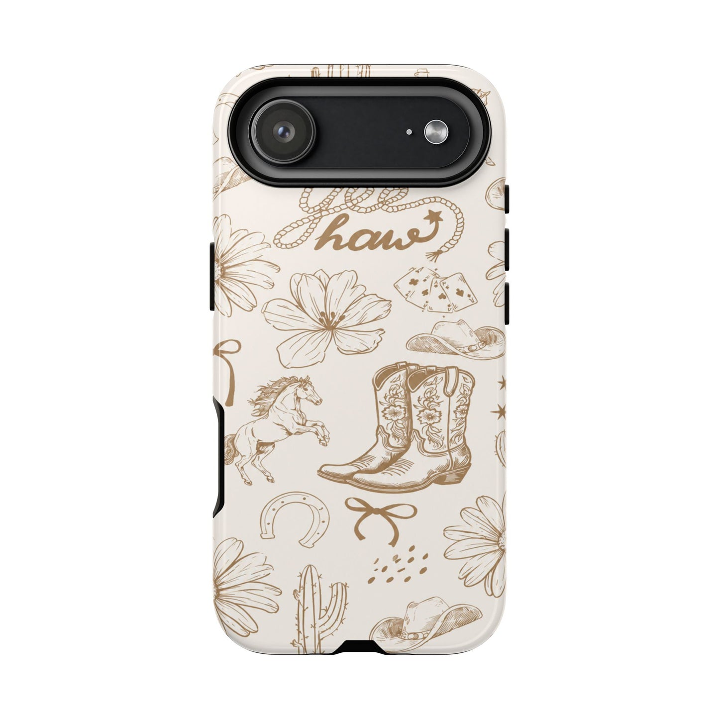 Western Cowgirl Phone Case for iPhone Samsung Galaxy Pixel Tough Case