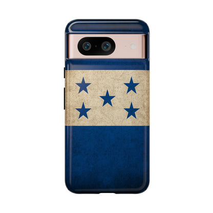 Honduras Flag Phone Case | Vintage Honduran Flag iPhone & Samsung Tough Protective Case