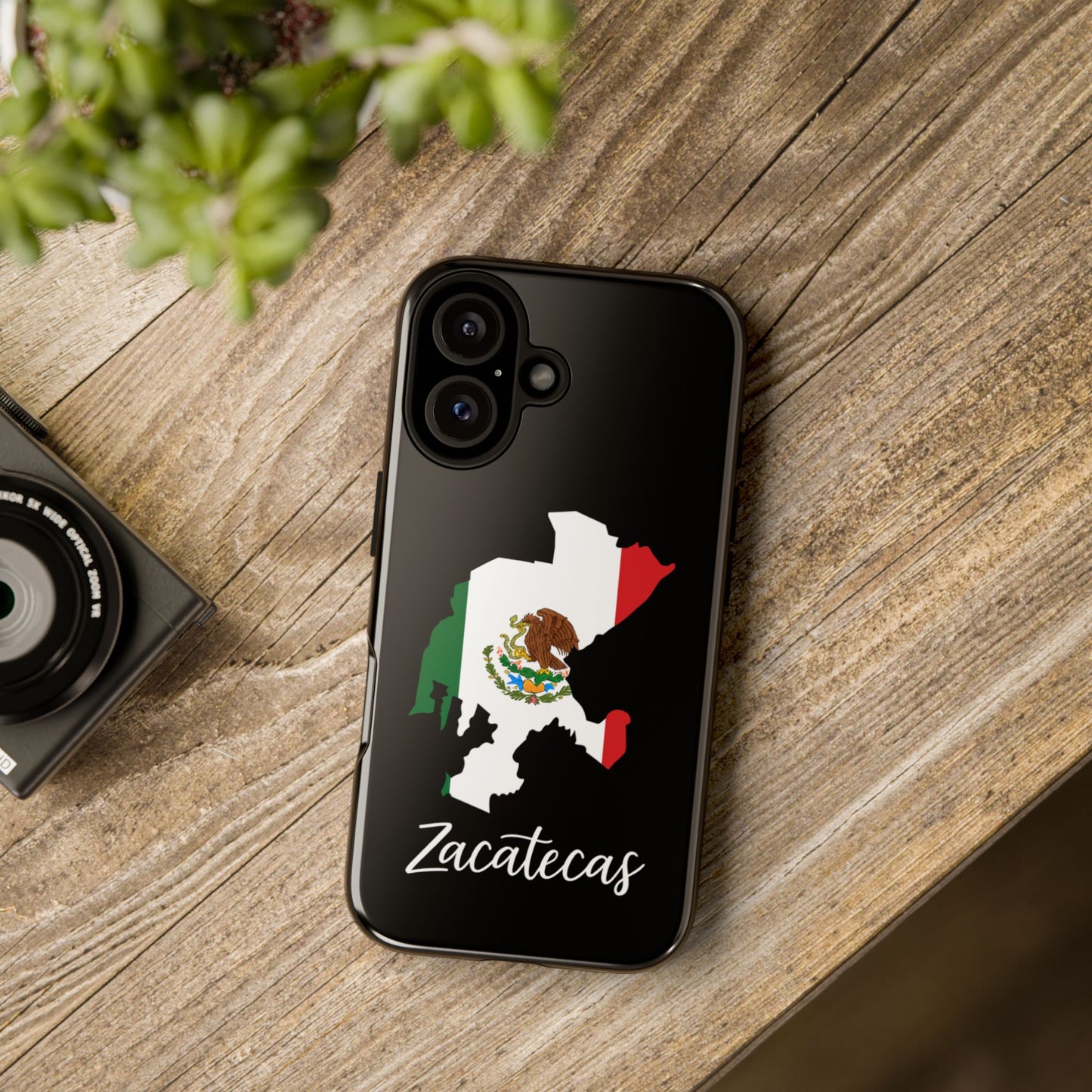 Zacatecas Mexico Flag Map Phone Case | Mexican American Pride Tough Case for iPhone & Samsung