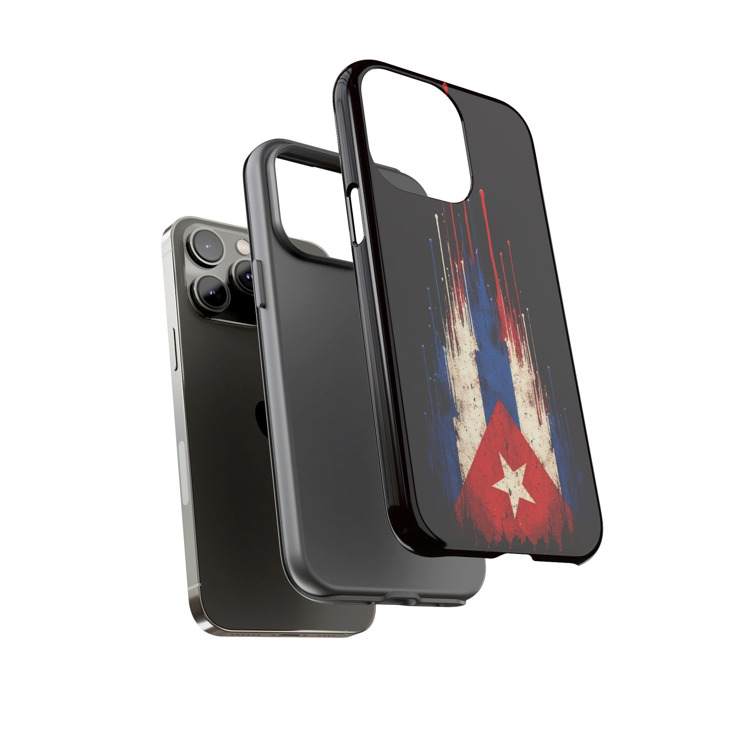 Cuban Flag Phone Case | Cuba Flag Tough Case | Patriotic Cuban Pride iPhone Samsung Protective Cover
