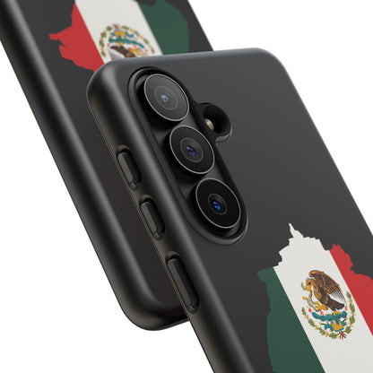 Aguascalientes Mexico Flag Map Phone Case | Mexican American Pride Tough Case for iPhone & Samsung