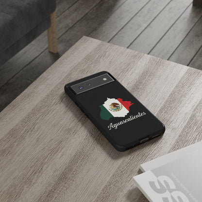 Aguascalientes Mexico Flag Map Phone Case | Mexican American Pride Tough Case for iPhone & Samsung