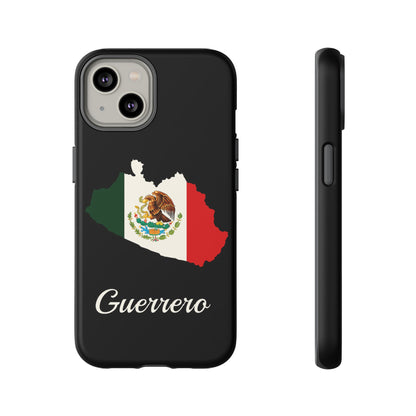 Guerrero Mexico Flag Map Phone Case | Mexican American Pride Tough Case for iPhone & Samsung