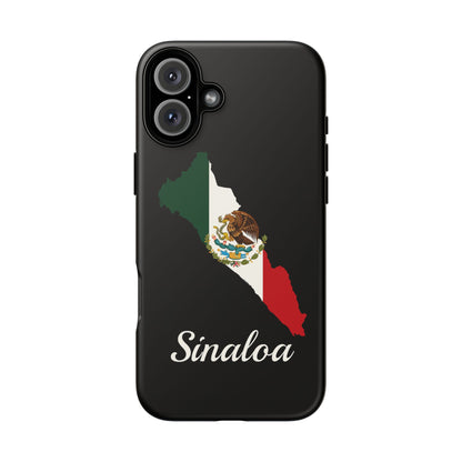 Sinaloa Mexico Flag Map Phone Case | Mexican American Pride Tough Case for iPhone & Samsung