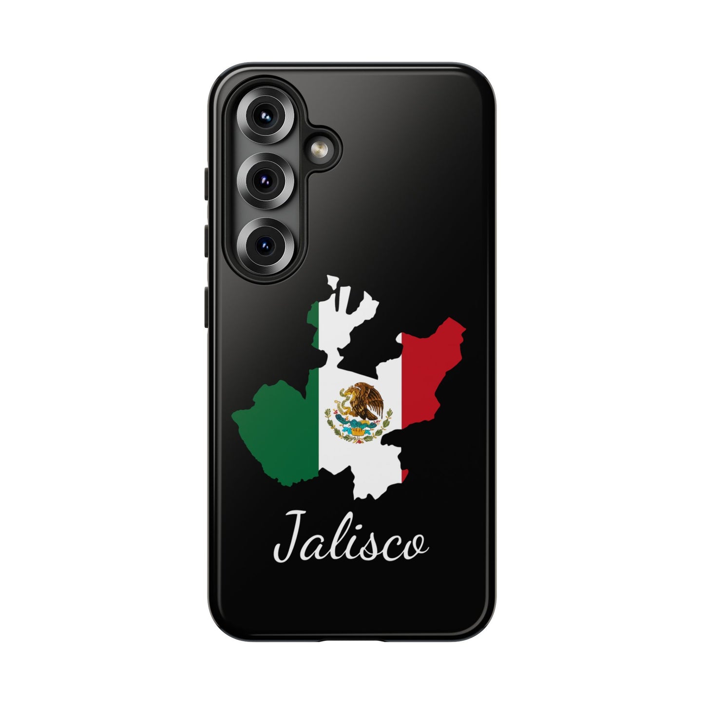 Jalisco Mexico Flag Map Phone Case | Mexican American Pride Tough Case for iPhone & Samsung