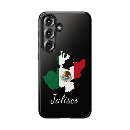 Jalisco Mexico Flag Map Phone Case | Mexican American Pride Tough Case for iPhone & Samsung