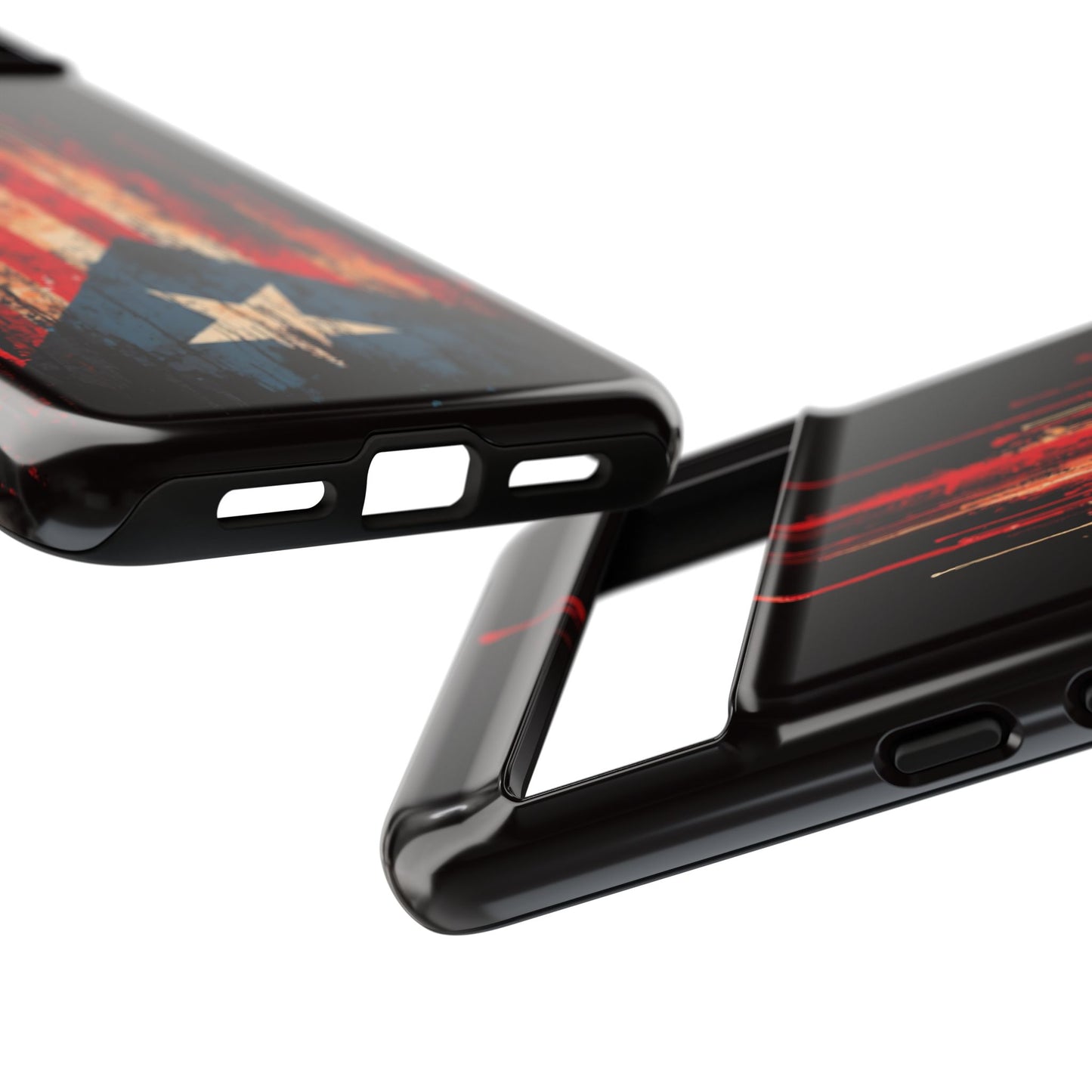 Puerto Rico Flag Phone Case | Distressed Puerto Rican Flag Tough Case | Boricua Pride Protective iPhone Samsung Cover