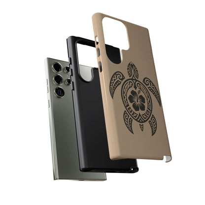 Polynesian Turtle Phone Case | Hawaiian Beach Tough Cover