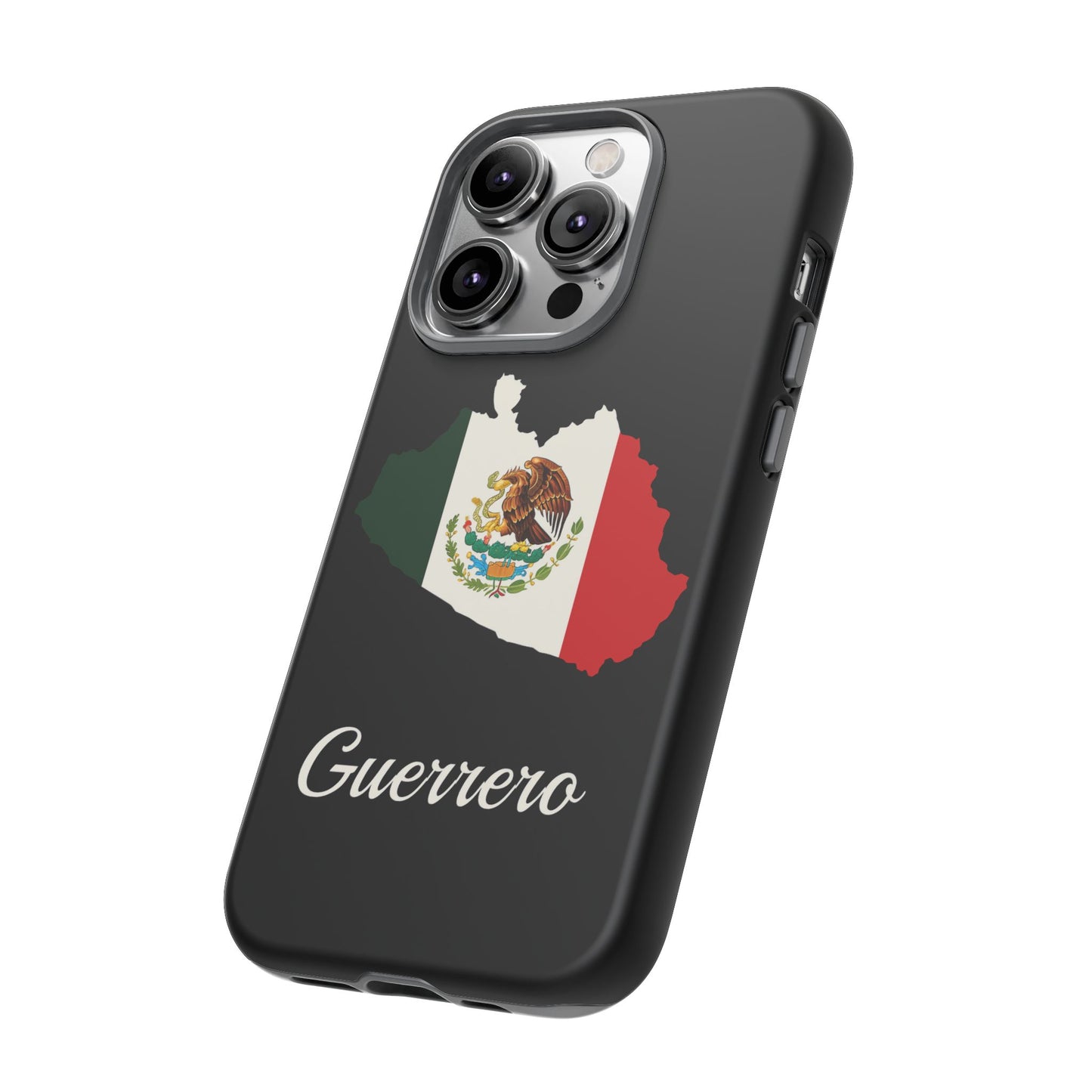 Guerrero Mexico Flag Map Phone Case | Mexican American Pride Tough Case for iPhone & Samsung